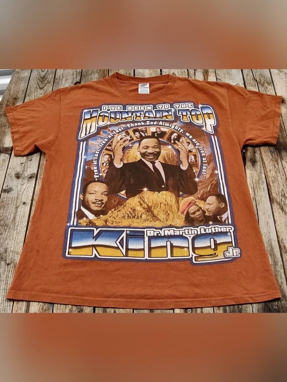 Vintage Martin Luther King Jr. "I'VE BEEN TO THE MOUNTAIN TOP, SPEECH" T-Shirt